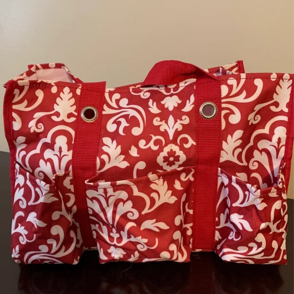 Thirty One red & white bag!